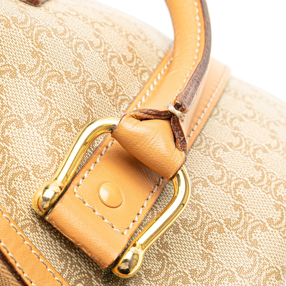 Pre-Loved Celine Macadam Coated Canvas Boston Bag - Picture 9 of 12